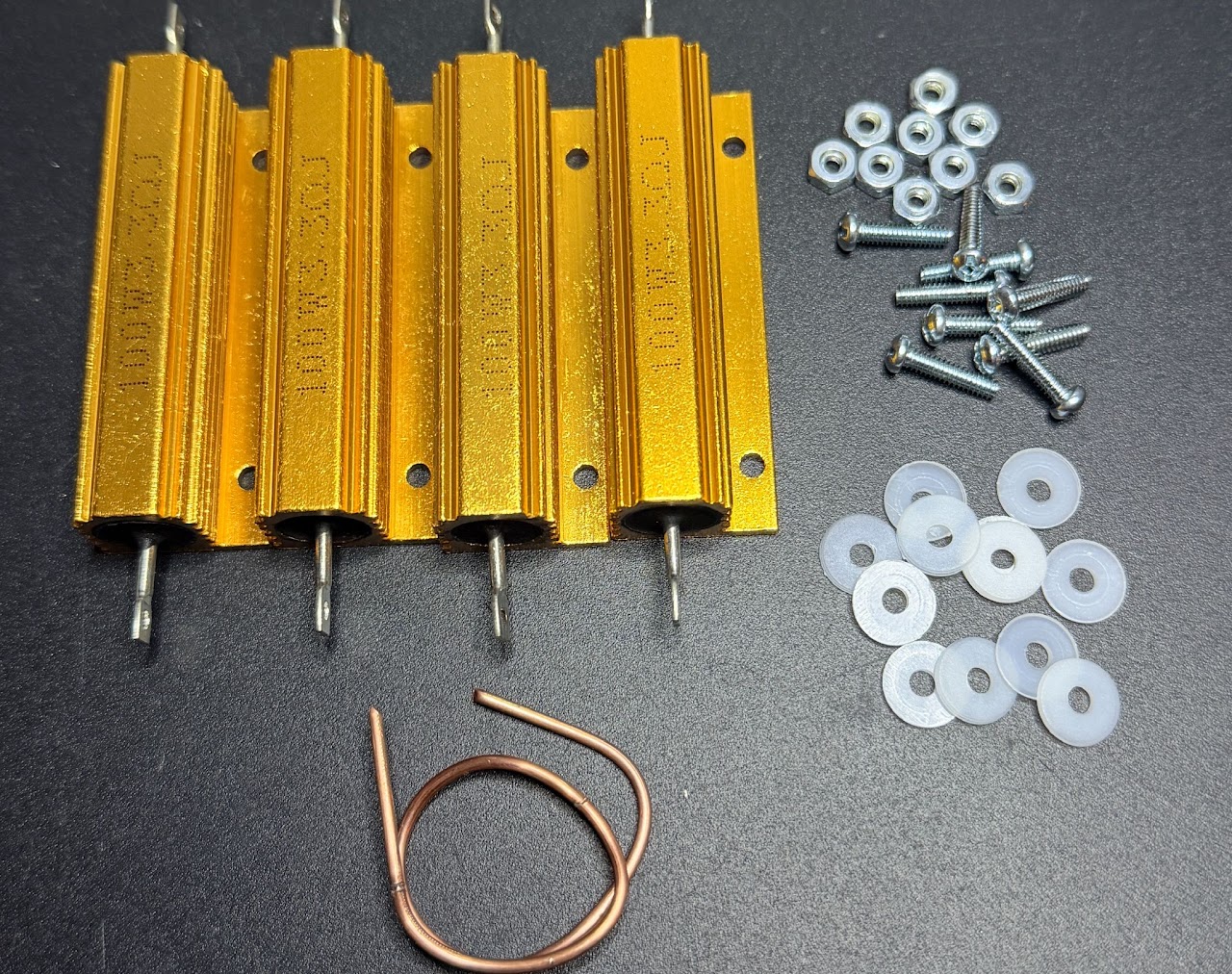 Energy360 power resistor kit components