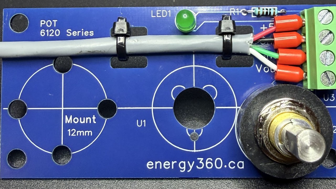 Energy360 position sensor board