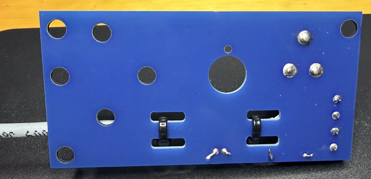 Back of Position A sensor board