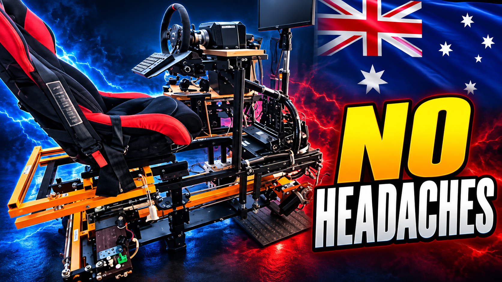 Australian motion simulator — No Headaches